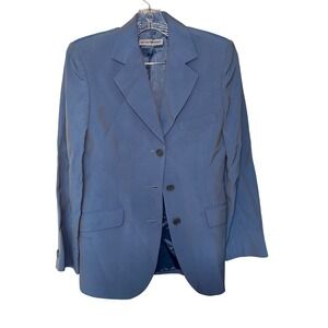 Emporio Armani Blue Blazer Men's size 44 Carer Office Luxury Preppy going out